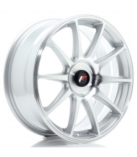 JR Wheels JR11 18x7,5 ET40 5x114,3 Silver Machined