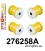 276258A: Rear subframe bush kit SPORT