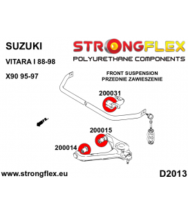 200031A: Front anti roll bar bush SPORT