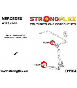 112095A: Front upper arm bush – inner SPORT