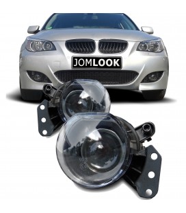 Skaidrūs lešiniai priešrūkiniai žibintai BMW E60 & E61 Touring 2003-2007