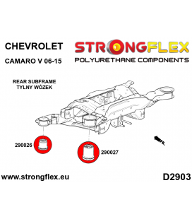 290026A: Rear subframe - front bush SPORT