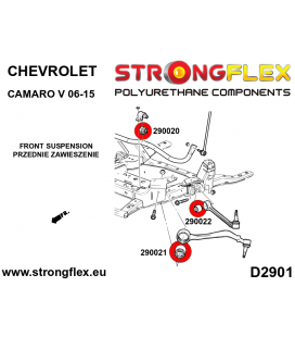 290020A: Front / rear anti roll bar bush SPORT