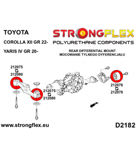 212076B: Rear diff mount - rear bush