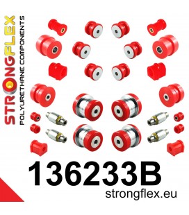 136233B: Full suspension polyurethane bush kit