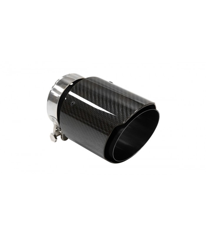 Duslintuvo antgalis 89mm įėjimas 63mm Carbon/juodas blizgus