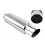 Rear Muffler TurboWorks 89mm inlet 51mm