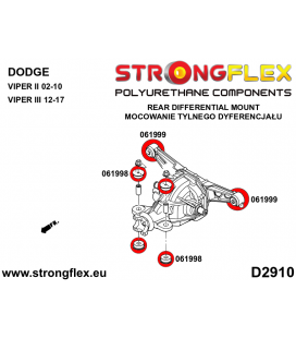 066088A: Full suspension bush kit SPORT