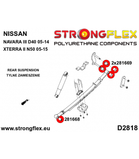 286237A: Front and rear suspension kit SPORT