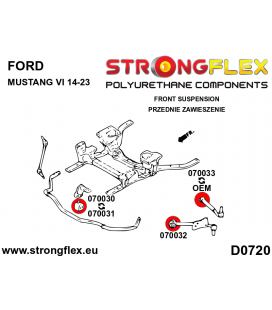 070033A: Front lower wishbone bush – rear SPORT