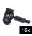 16pcs AirMax TPMS V2 Sensor 315+433MHz Metal Black
