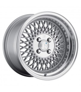 Klutch SL1 16x8 ET15 BLANK Silver w/ Machined Lip