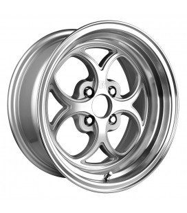 Klutch SL2 16x8 ET10 4x100 Silver Machined Face