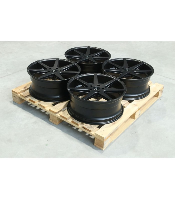 Set of JR20 20x8,5 ET20 5x120 Matt Black