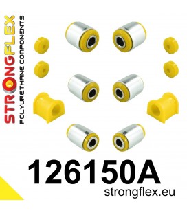 126150A: Rear suspension bush kit SPORT