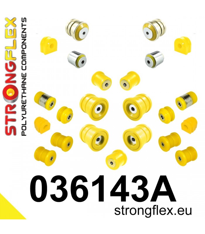 036143A: Full suspension polyurethane bush kit SPORT