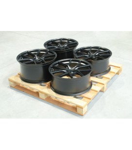 Set of SL01 20x8,5 ET35 + 20x10 ET45 5x120 Matt Black