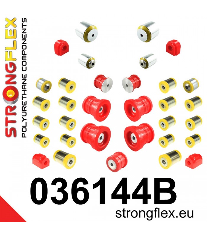 036144B: Full suspension polyurethane bush kit