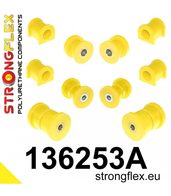 136253A: Front suspension and ream beam bush kit SPORT