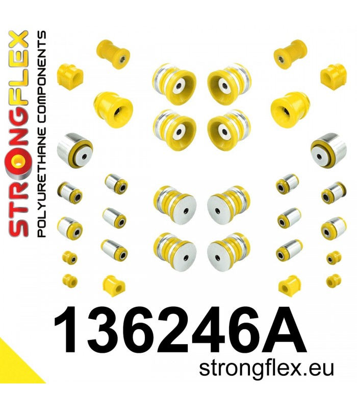 136246A: Full suspension polyurethane bush kit SPORT