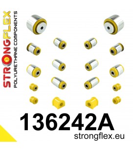 136242A: Rear suspension bush kit SPORT