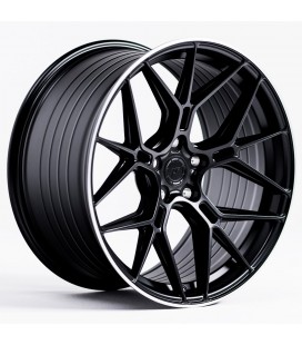 JR Wheels JR51 20x10,5 ET15-35 5H BLANK Satin Black w/ Machined Lip