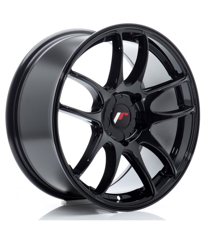 JR Wheels JR29 17x8 ET20-38 BLANK Gloss Black