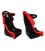Racing Seat Bimarco Phantom Welur Red-Black FIA