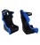Bimarco Phantom Welur Blue-Black FIA sportinė sėdynė
