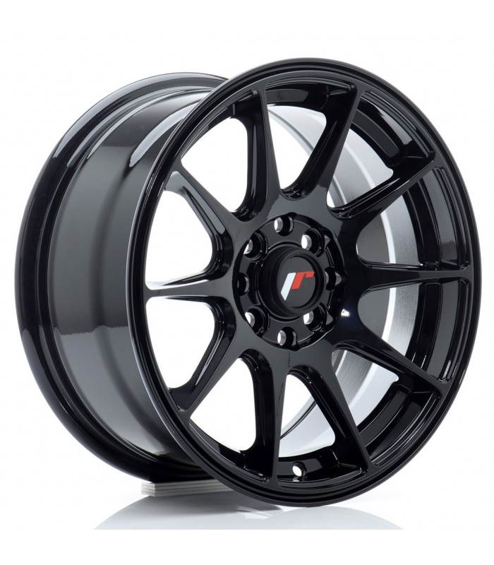 JR Wheels JR11 15x7 ET30 4x100/108 Gloss Black