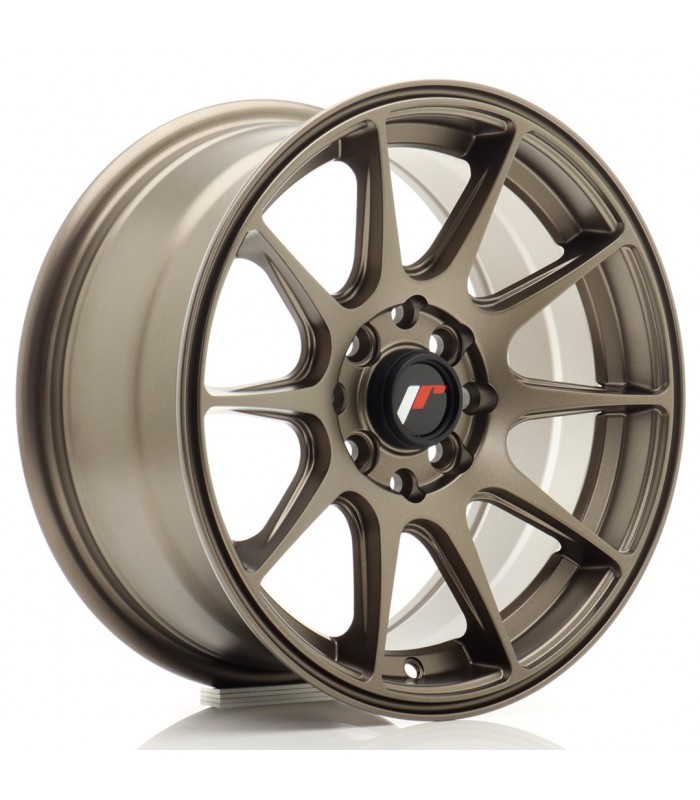 JR Wheels JR11 15x7 ET30 4x100/114 Matt Bronze