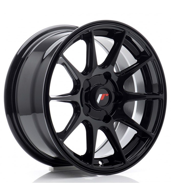 JR Wheels JR11 15x7 ET30 5H Blank Gloss Black