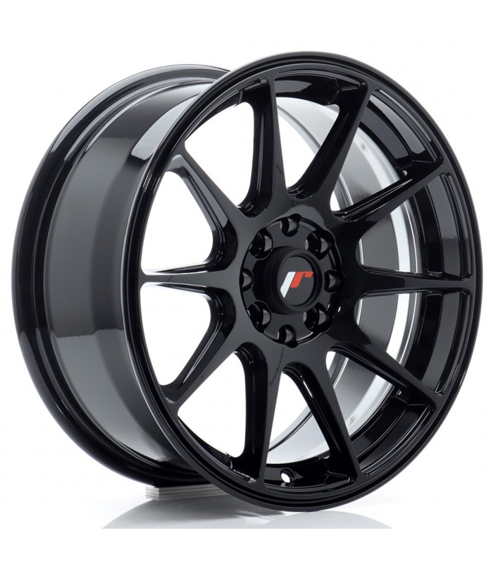 JR Wheels JR11 16x7 ET30 4x100/114 Gloss Black
