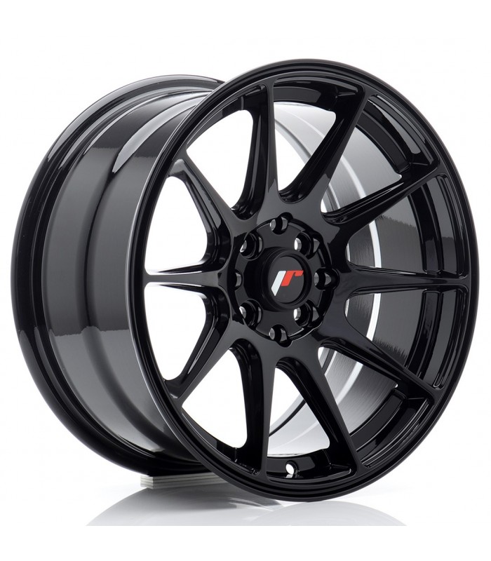 JR Wheels JR11 16x8 ET25 4x100/108 Gloss Black