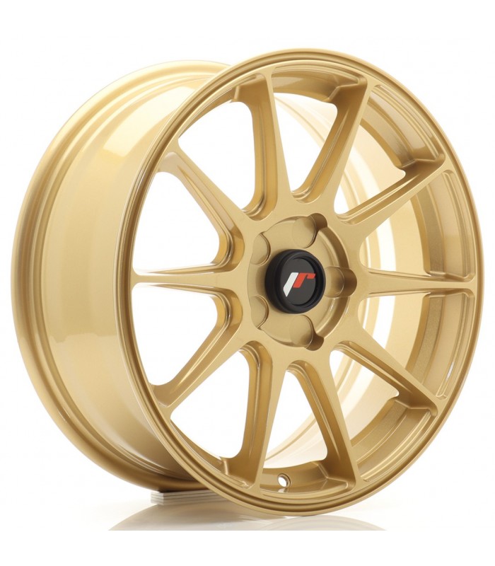 JR Wheels JR11 17x7 ET20-38 5H BLANK Gold