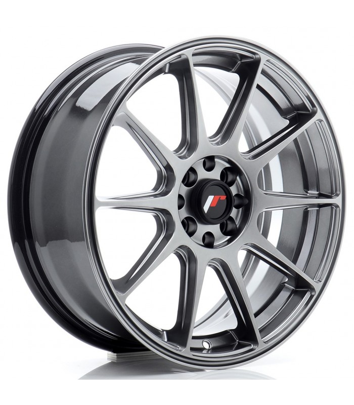 JR Wheels JR11 17x7 ET35 4x100/114,3 Hyper Black