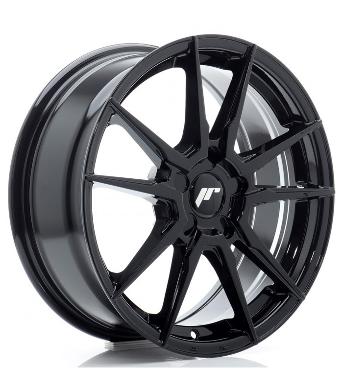 JR Wheels JR21 17x7 ET20-40 5H BLANK Gloss Black