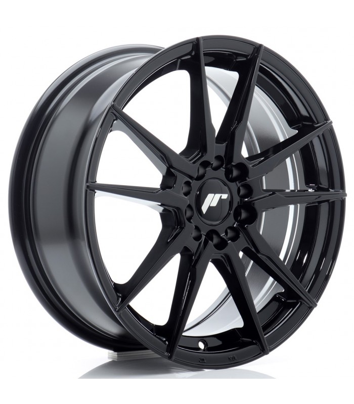 JR Wheels JR21 17x7 ET40 4x100/114 Gloss Black