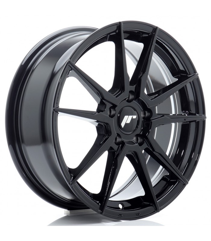 JR Wheels JR21 17x7 ET40 5x100 Gloss Black