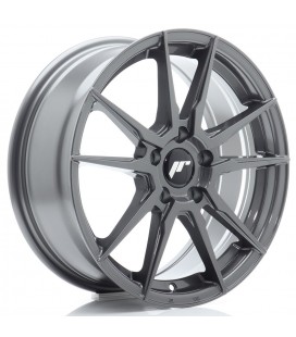 JR Wheels JR21 17x7 ET40 5x100 Hyper Gray
