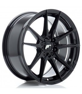 JR Wheels JR21 17x8 ET35 5x110/120 Gloss Black