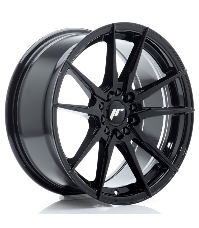 JR Wheels JR21 17x8 ET35 5x110/120 Gloss Black