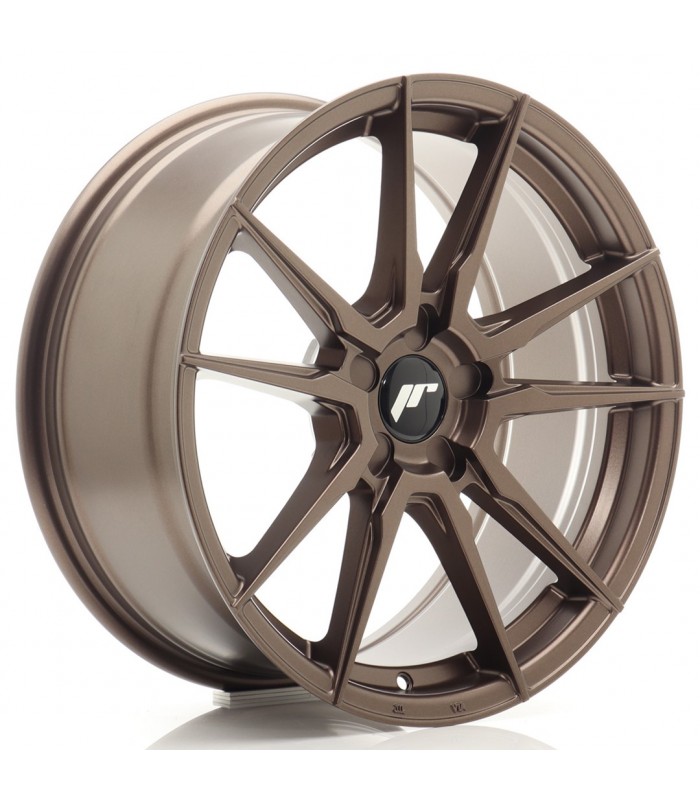 JR Wheels JR21 18x8 ET20-40 5H BLANK Matt Bronze