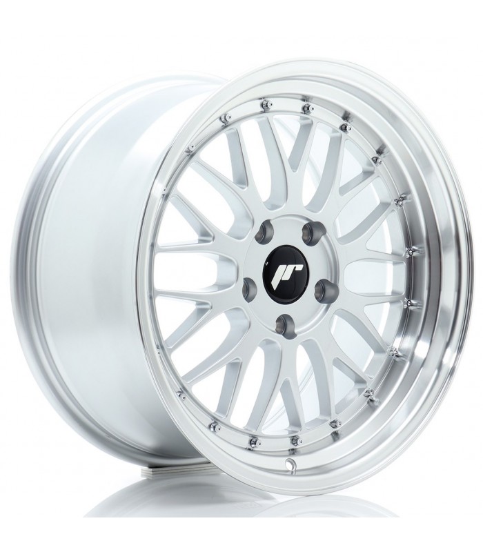 JR Wheels JR23 18x9,5 ET35 5x120 Hyper Silver w/ Machined Lip