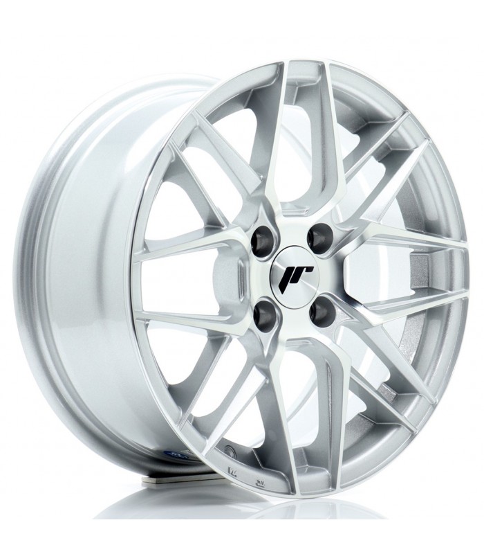 JR Wheels JR28 15x7 ET25 4x100 Silver Machined Face