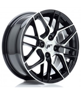 JR Wheels JR28 15x7 ET38 4x100 Gloss Black Machined Face
