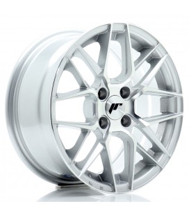 JR Wheels JR28 15x7 ET38 4x100 Silver Machined Face