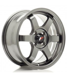JR Wheels JR3 15x7 ET25 4x100 Gun Metal