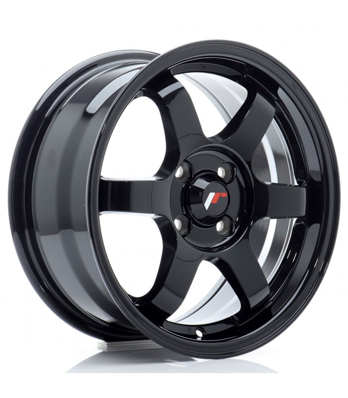 JR Wheels JR3 15x7 ET40 4x100 Gloss Black