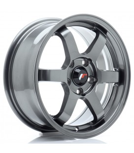 JR Wheels JR3 16x7 ET25 4x100 Gun Metal